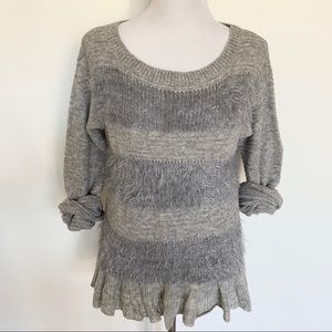 🌿Anthropologie, Gray Sweater